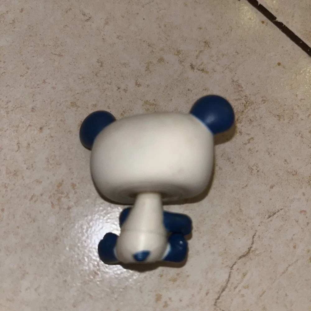 Littlest Pet Shop , White Panda , Eyelash , Purple Eyes